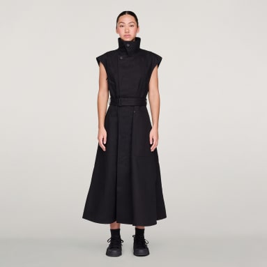 เดรสผ้าทวิล Y-3 UT