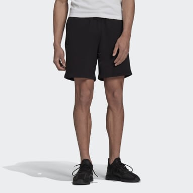 Men Originals Black Adicolor Trefoil Shorts
