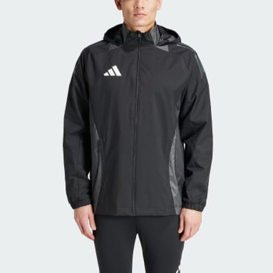 Men's Soccer Black Tiro 24 Competition All-Weather Jacket