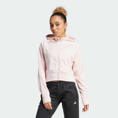 Adidas women's fleece jacket sale