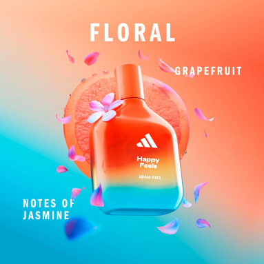adidas Vibes Happy Feels Eau de Parfum, For All, 50ml (1.6oz)   