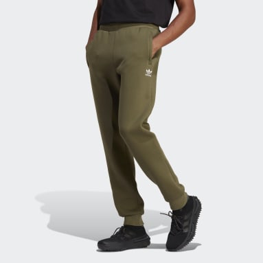 Men Originals Green Trefoil Essentials Pants