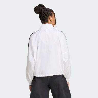 아디컬러 3-스트라이프 우븐 윈드브레이커