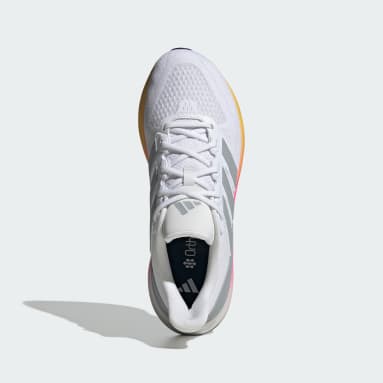 Zapatillas adidas running blancas on sale