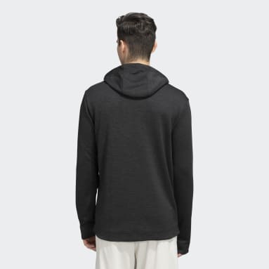 Men Training Black WOF BADGE OF SPORT HOODIE