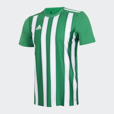 Jersey Striped 21 Verde Hombre Fútbol