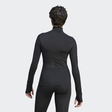 Dam adidas by Stella McCartney Svart adidas by Stella McCartney TruePurpose Training Midlayer Jacka