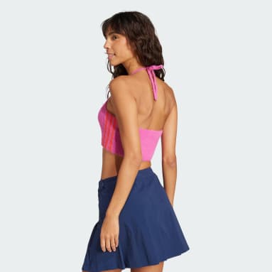 Fluffy Knitted Halter Top