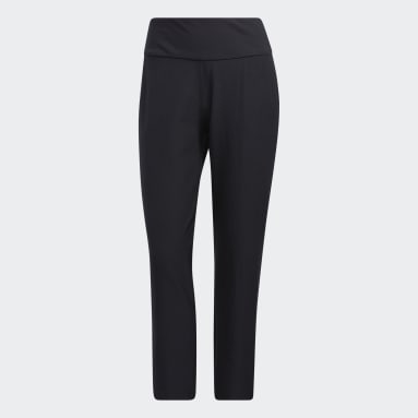 Pants Pull-On Largo al Tobillo Negro Mujer Golf