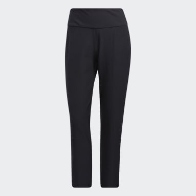 Women Golf Black Pull-On Ankle Pull-On Ankle Golf Pants