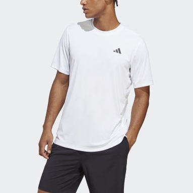 Männer Tennis Club Tennis T-Shirt Weiß