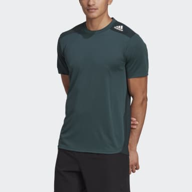 Men Training Green Designed 4 Training HEAT.RDY HIIT Tee