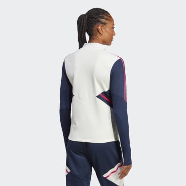 Women Football White Arsenal Condivo 22 Training Top
