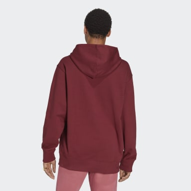 Monarquía Más lejano Palacio Hoodies - Burgundy - Hombre | adidas España