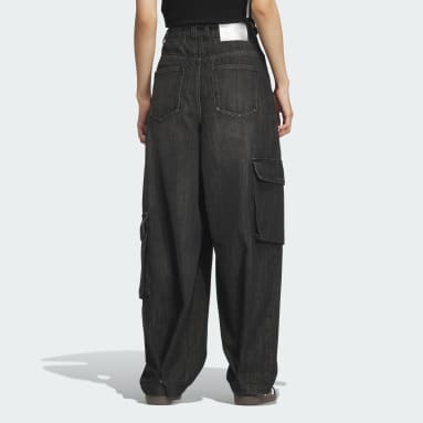 Soft Denim Cargo Pants