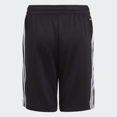 Boys Sportswear Black AEROREADY Primegreen 3-Stripes Shorts