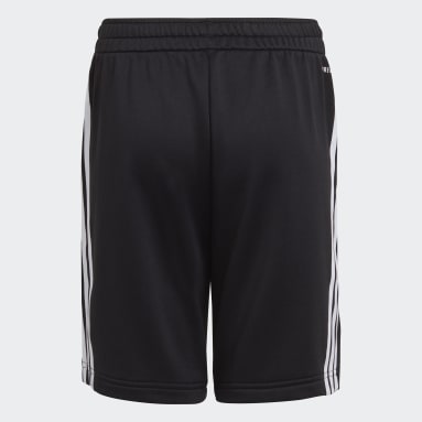 Shorts AEROREADY Primegreen 3 Tiras Negro Niño Sportswear