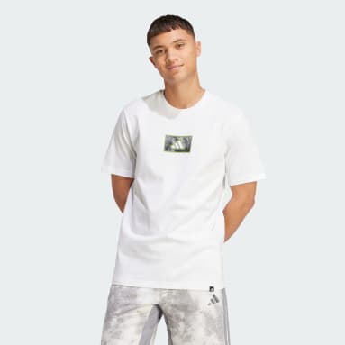Remera Camo Script Graphic
