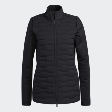 Frauen Golf Frostguard Full-Zip Jacke Schwarz