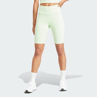 Women's Originals Green Adicolor Essentials Bike Shorts
