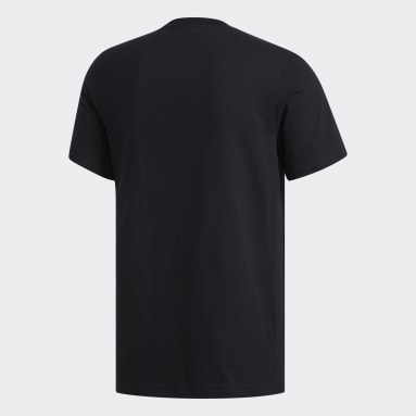 Camiseta Badge of Sport Basic Negro Hombre Sportswear