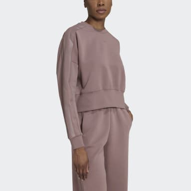 Frauen Originals Adicolor Contempo Chunky 3-Streifen Pullover Lila