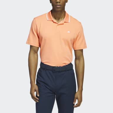 Männer Golf Go-To Piqué Golf Poloshirt Orange
