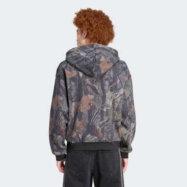Casaco com Capuz Camo