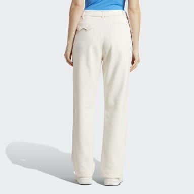 Pantaloni Blue Version Club High-Waisted Bianco Donna Originals