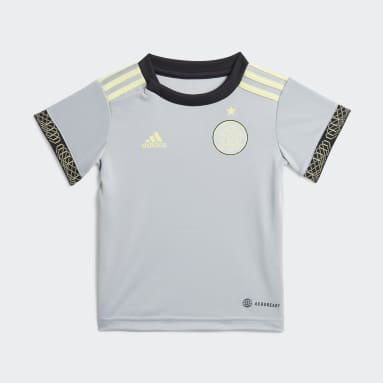 Terceiro Equipamento 22/23 do Celtic FC para Bebé Cinzento Criança Futebol