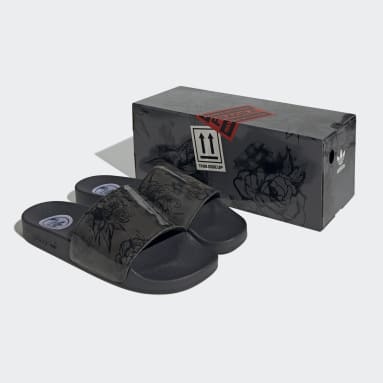 Lifestyle Black Adilette Slides