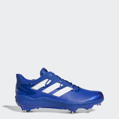 adidas baseball cleats blue