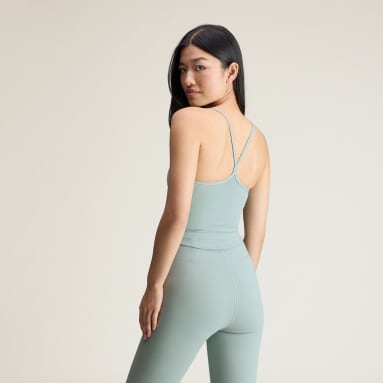 เสื้อครอปสายเดี่ยว adidas by Stella McCartney Studio