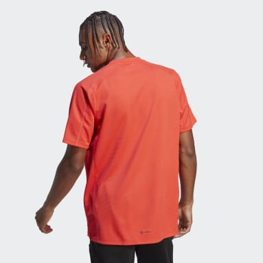 Camiseta Workout Vermelho Homem Training