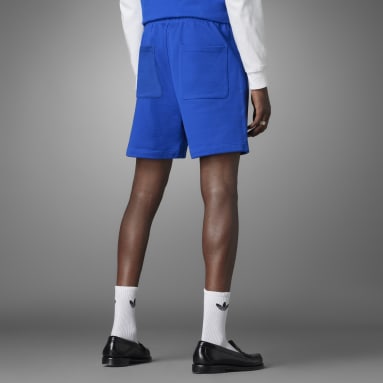 Men Originals Blue Blue Version Essentials Shorts (Gender Neutral)