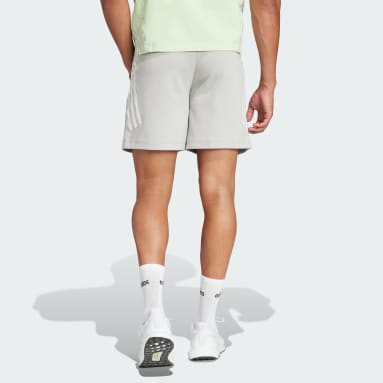ผู้ชาย Sportswear สีเทา กางเกงขาสั้น Future Icons 3-Stripes