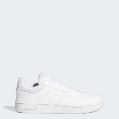 Women's Essentials White Hoops 3.0 Low Classic Shoes