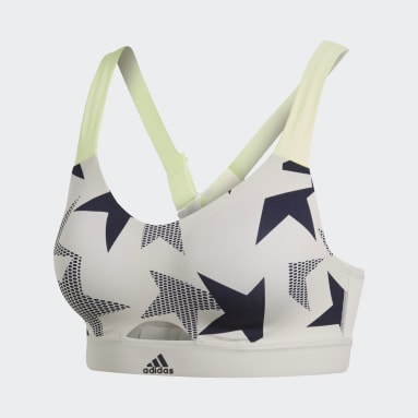 Top Deportivo Stronger for it Iteration Blanco Mujer adidas by Stella McCartney