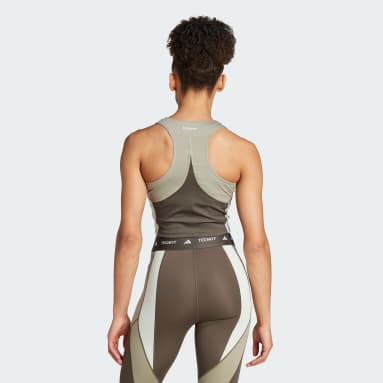 TECHFIT Colorblock Training Crop Tanktop