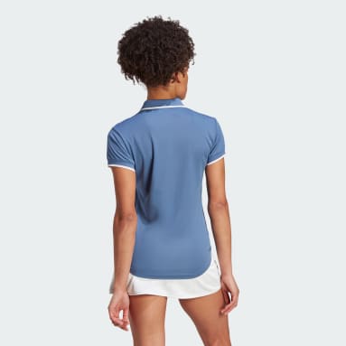 Women Tennis Blue 클럽하우스 클래식 프리미엄 테니스 폴로 셔츠