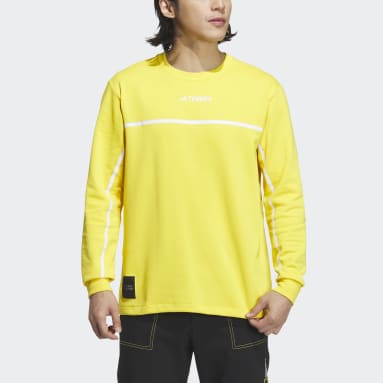 Maglia National Geographic Long Sleeve Tech Giallo Uomo TERREX