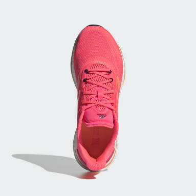 Women's Running Red Supernova+ Climacool Shoes