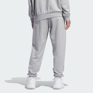 Adidas grey track pants womens outlet