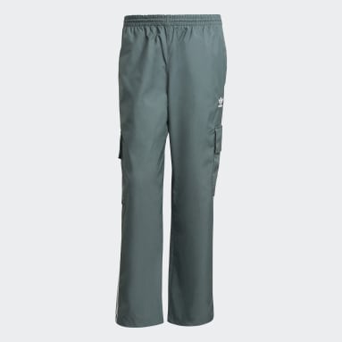 Men Originals Green Adicolor Classics 3-Stripes Cargo Pants