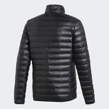 Männer City Outdoor Varilite Daunenjacke Schwarz