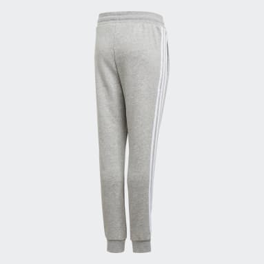 Youth 8-16 Years Originals Grey 3-Stripes Pants