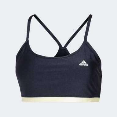 Top deportivo adidas Aeroreact Azul Mujer Training