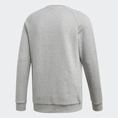 Männer Originals LOUNGEWEAR Trefoil Essentials Sweatshirt Grau