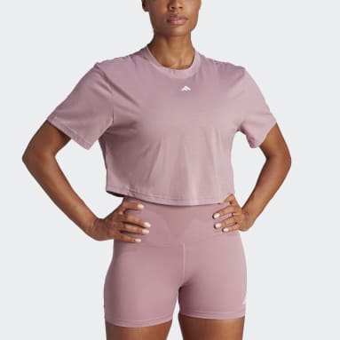 Camiseta Studio Rosa Mujer Gimnasio Y Entrenamiento