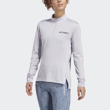 Frauen TERREX TERREX Multi Half-Zip Longsleeve Lila